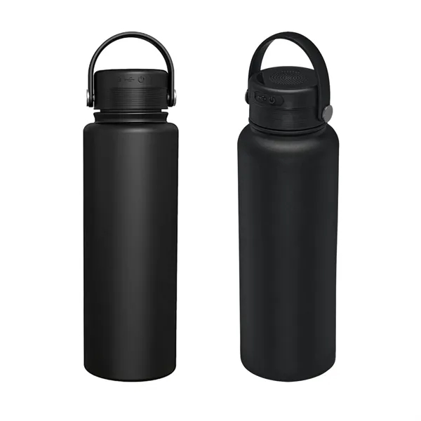 Double wall wireless bluetooth bottle, 40 oz. plus 1 color silkscreen... from ASI 37218 Athena Promo (tm)