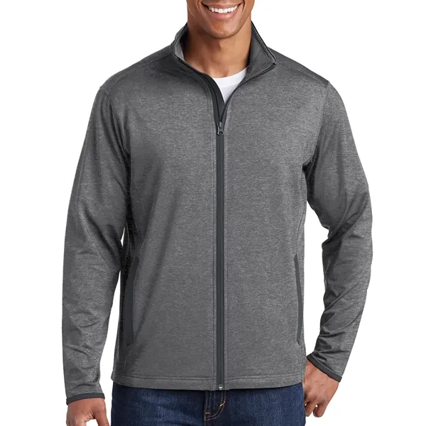 Sport-Tek® Sport-Wick® Stretch Contrast Full-Zip Jacket... from ASI 61125 Hit Promotional Products / Hit®