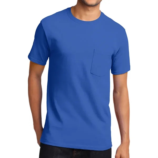 Port & Company® Tall Essential Pocket Tee... from ASI 61125 Hit Promotional Products / Hit®