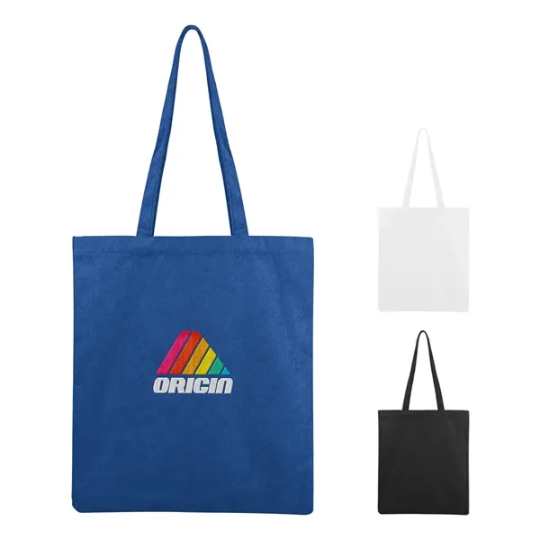 Tote bag with terry fabric front face, white cotton backing and... from ASI 61125 Hit Promotional Products / Hit®