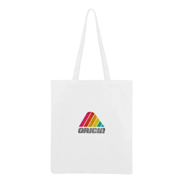 Tote bag with terry fabric front face, white cotton backing and... from ASI 61125 Hit Promotional Products / Hit®