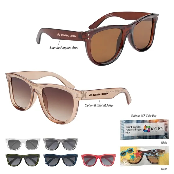 Sunglasses with recycled frames and UV400 lenses.... from ASI 61125 Hit Promotional Products / Hit®