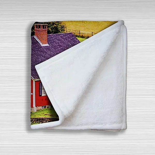 50" x 60" Sherpa microfiber blanket.... from ASI 62660 Innovation Line