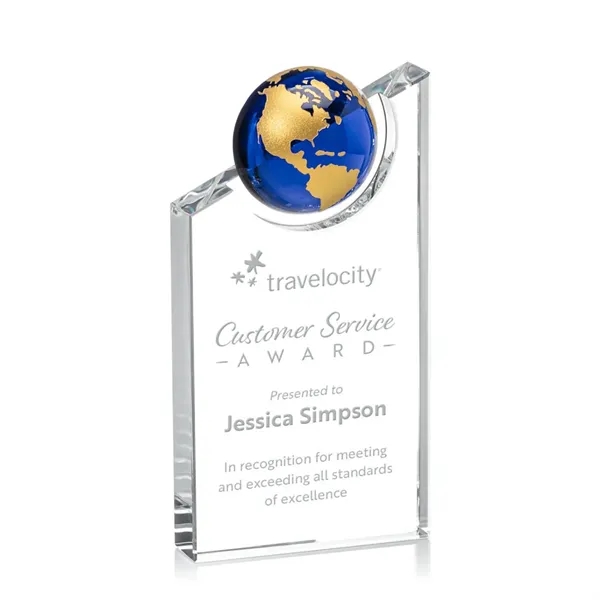 Globe Axis Award - Optical 4"x 8".... from ASI 84592 St Regis Group / St Regis