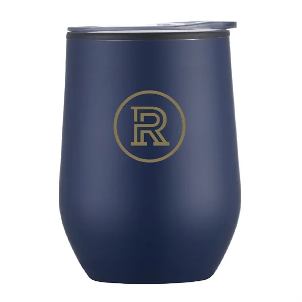 12 oz. Stainless Coffee Stemless Wine Tumbler w/ Lid.... from ASI 39820 Opusline (Benmex) / Opus Line