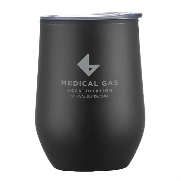 12 oz. Stainless Coffee Stemless Wine Tumbler w/ Lid.... from ASI 39820 Opusline (Benmex) / Opus Line