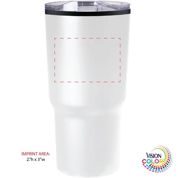 30 oz. VisionPro Step Tumbler with Stainless Steel Outer and Polypropylene... from ASI 80060 VisionUSA