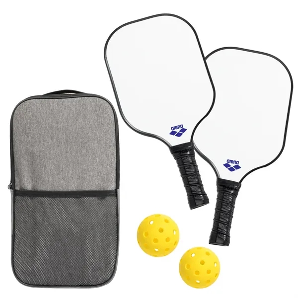 The Serve Pro Pickleball Set includes two high-performance paddles, two durable... from ASI 84592 St Regis Group