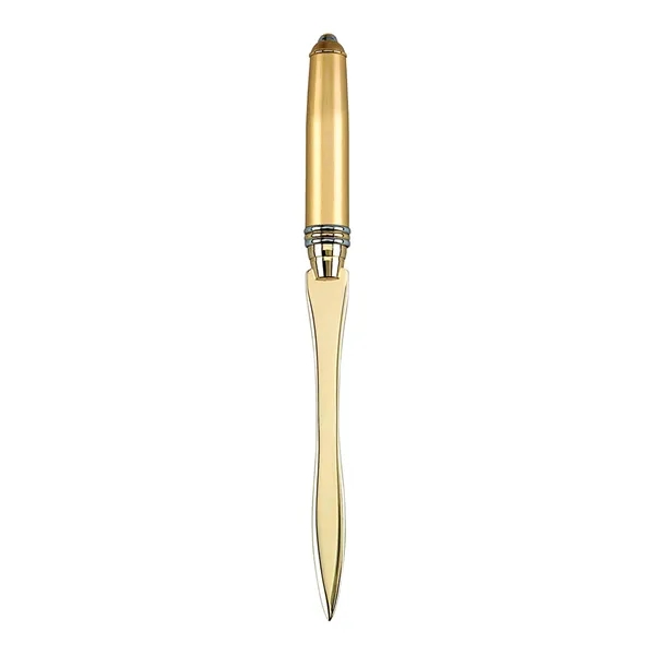 Brass construction handle and polished gold blade.... from ASI 31517 Admart Products / Admart Line