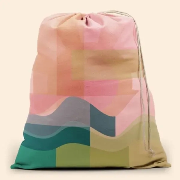 Our drawstring tote is sturdy and the perfect size to throw... from ASI 74710 Numo