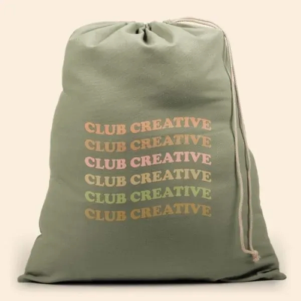 Our drawstring tote is sturdy and the perfect size to throw... from ASI 74710 Numo