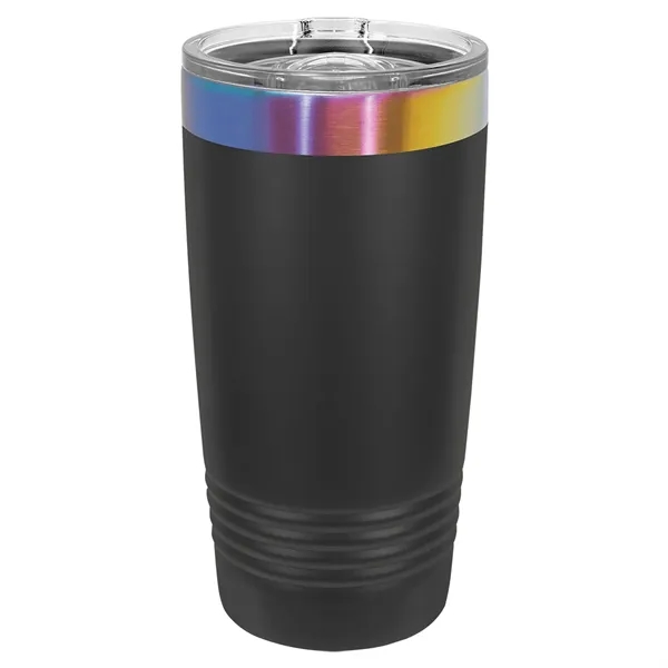 Ion-plated laser-engraved insulated 20 oz. tumbler.... from ASI 45795 Colorguppy Printing