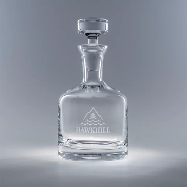 34oz Jockey Decanter - Hand-blown bourbon whiskey decanter... from ASI 62985 J. Charles / jcharles