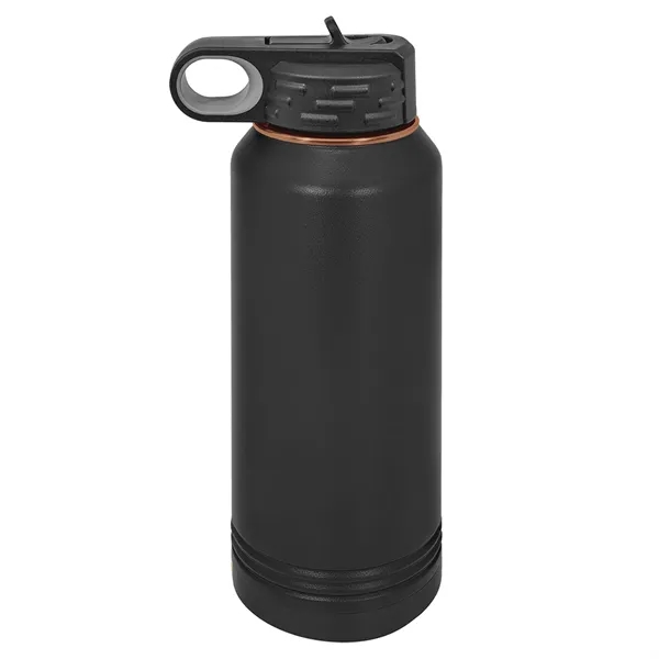 Ion-plated laser-engraved insulated 32 oz. water bottle... from ASI 45795 Colorguppy Printing
