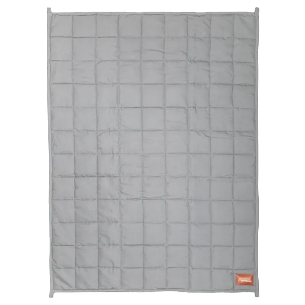 5lb. weighted blanket with a leather patch (for printing). Comes packaged... from ASI 61966 HPG / Mixie