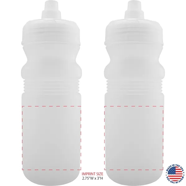 20 oz. Jr. Varsity Bike Bottle with NO TOUCH lid... from ASI 80060 VisionUSA