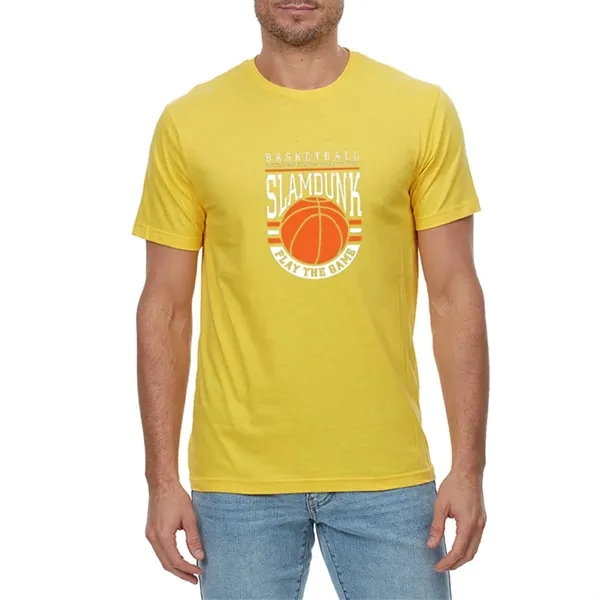 Unisex t-shirt made of 100% preshrunk ringspun cotton jersey.... from ASI 39552 BEL Promo