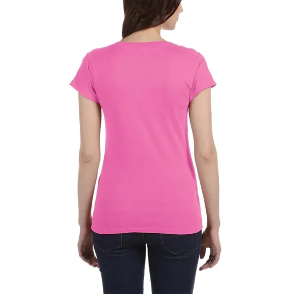 Ladies' SoftStyle® fitted V-neck t-shirt.... from ASI 39552 BEL Promo
