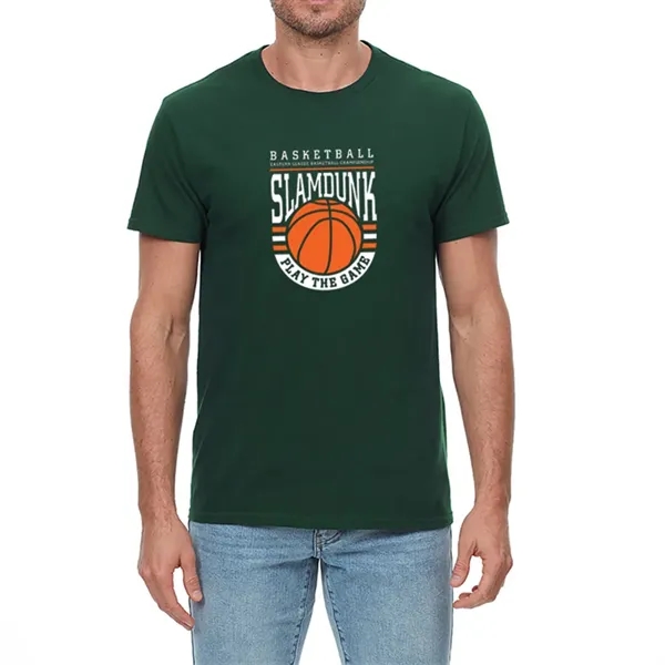 Unisex t-shirt made of 100% preshrunk ringspun cotton jersey.... from ASI 39552 BEL Promo