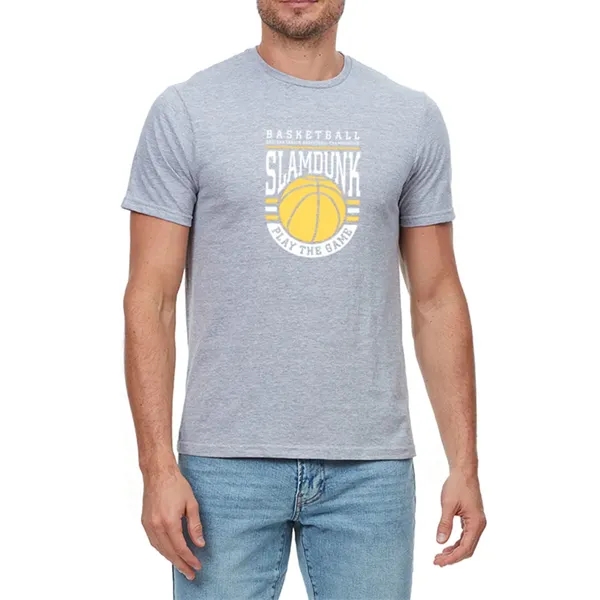 Unisex t-shirt made of 100% preshrunk ringspun cotton jersey.... from ASI 39552 BEL Promo