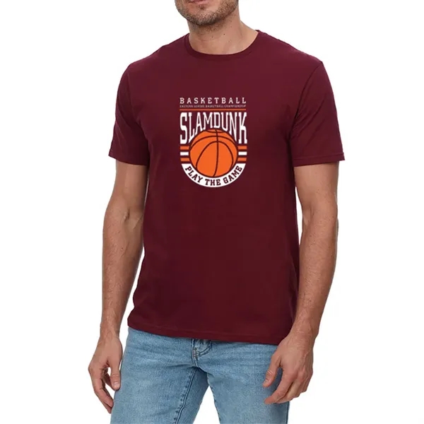 Unisex t-shirt made of 100% preshrunk ringspun cotton jersey.... from ASI 39552 BEL Promo