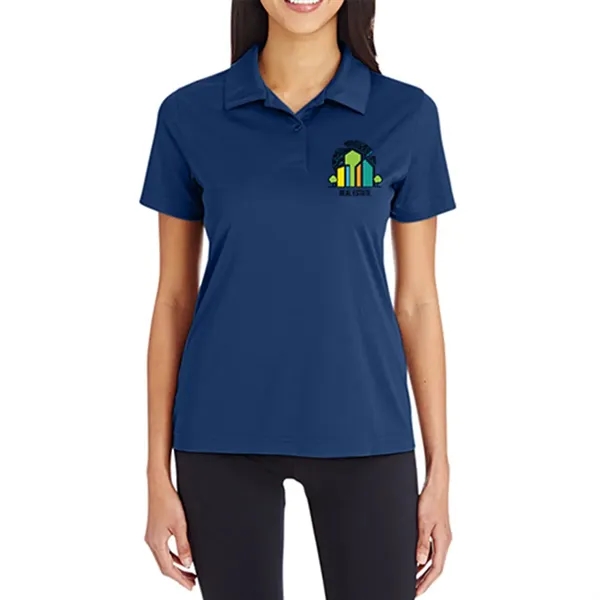 Women's performance polo with two-button placket and dyed-to-match buttons.... from ASI 39552 BEL Promo