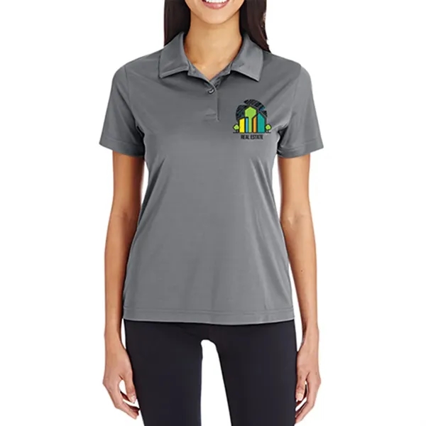 Women's performance polo with two-button placket and dyed-to-match buttons.... from ASI 39552 BEL Promo