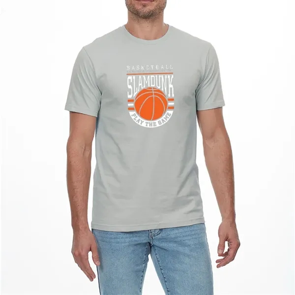 Unisex t-shirt made of 100% preshrunk ringspun cotton jersey.... from ASI 39552 BEL Promo