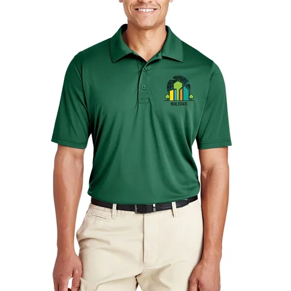 Men's performance polo with three-button placket and dyed-to-match buttons.... from ASI 39552 BEL Promo