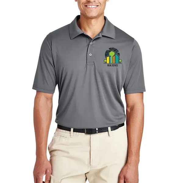 Men's performance polo with three-button placket and dyed-to-match buttons.... from ASI 39552 BEL Promo