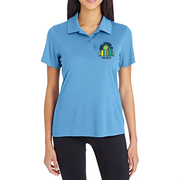 Women's performance polo with two-button placket and dyed-to-match buttons.... from ASI 39552 BEL Promo