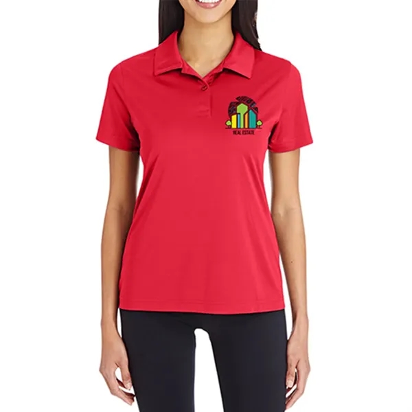 Women's performance polo with two-button placket and dyed-to-match buttons.... from ASI 39552 BEL Promo