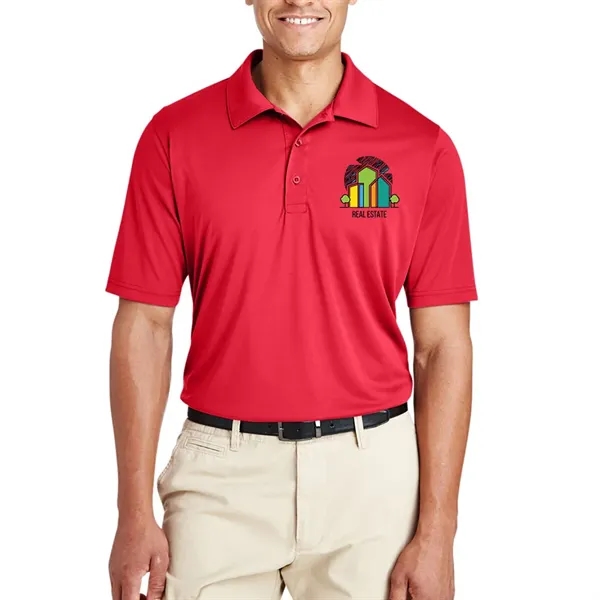 Men's performance polo with three-button placket and dyed-to-match buttons.... from ASI 39552 BEL Promo