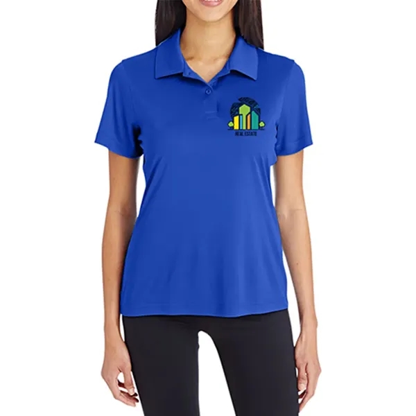 Women's performance polo with two-button placket and dyed-to-match buttons.... from ASI 39552 BEL Promo