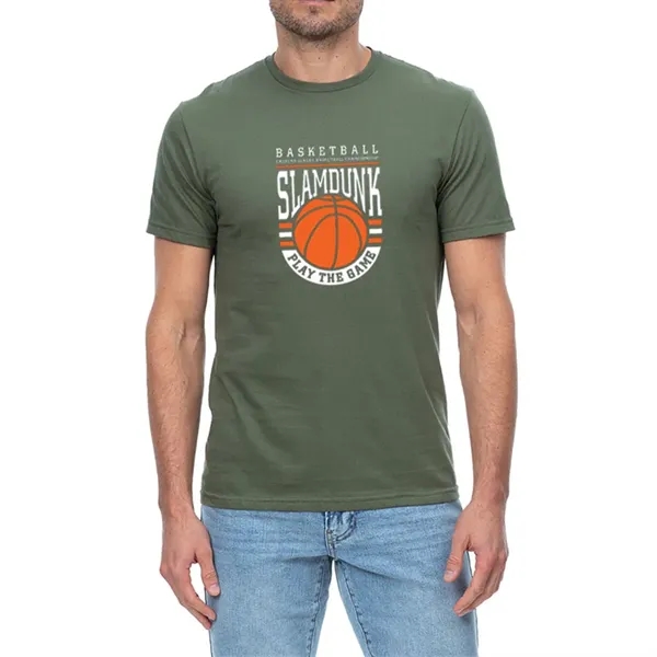 Unisex t-shirt made of 100% preshrunk ringspun cotton jersey.... from ASI 39552 BEL Promo