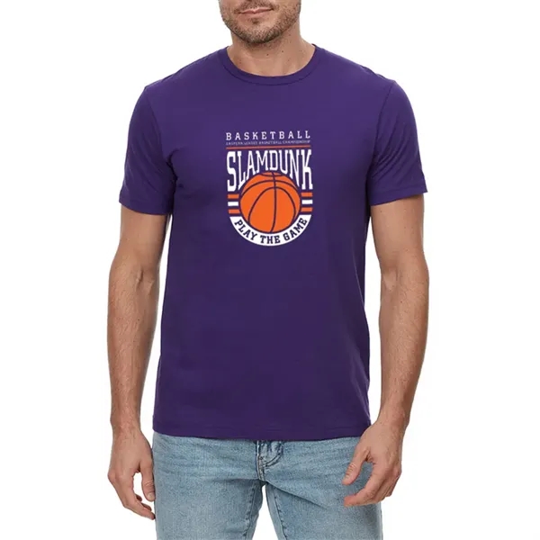 Unisex t-shirt made of 100% preshrunk ringspun cotton jersey.... from ASI 39552 BEL Promo