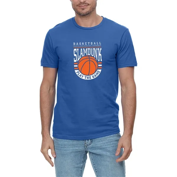 Unisex t-shirt made of 100% preshrunk ringspun cotton jersey.... from ASI 39552 BEL Promo