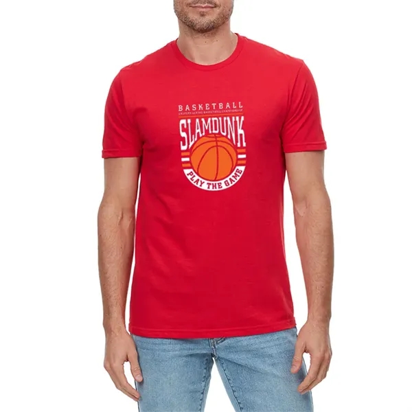 Unisex t-shirt made of 100% preshrunk ringspun cotton jersey.... from ASI 39552 BEL Promo