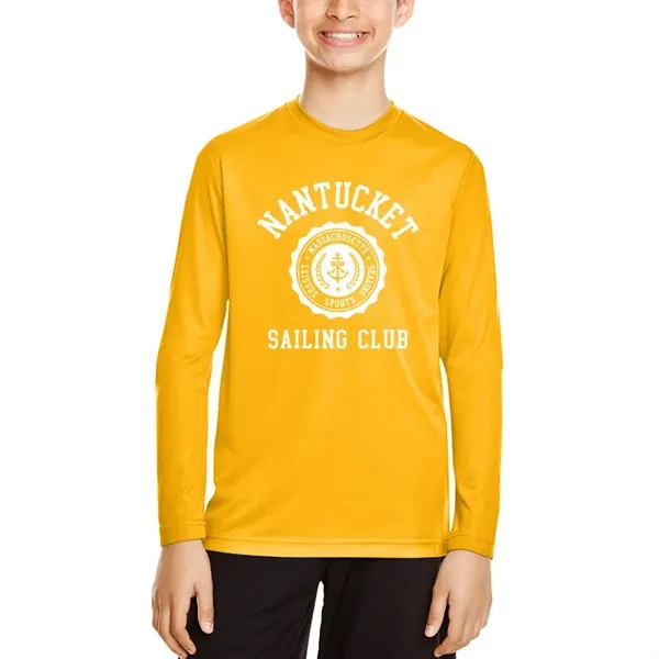 Youth performance tee with long sleeves.... from ASI 39552 BEL Promo