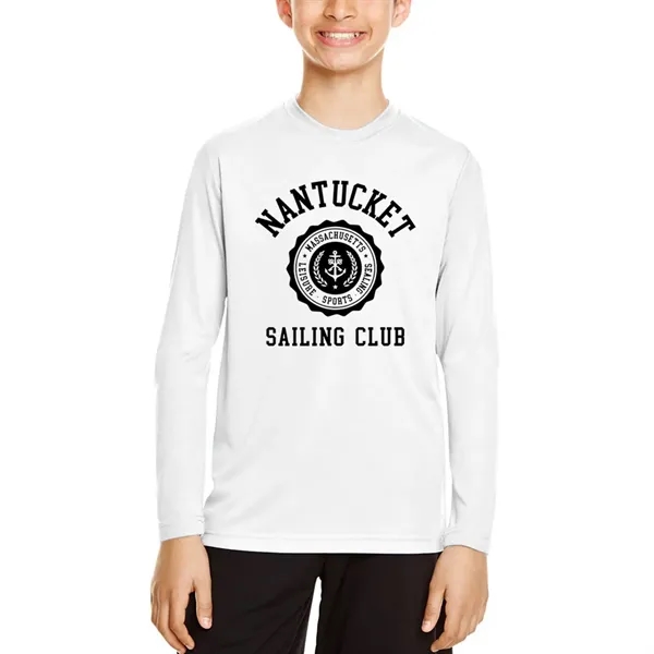 Youth performance tee with long sleeves.... from ASI 39552 BEL Promo