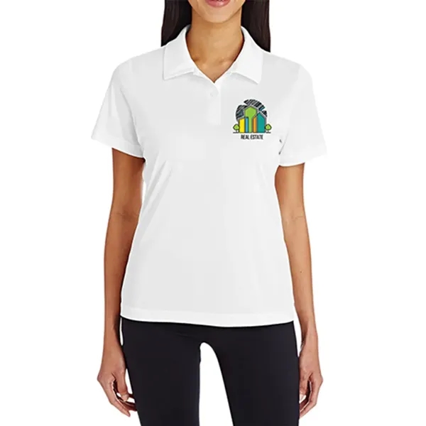 Women's performance polo with two-button placket and dyed-to-match buttons.... from ASI 39552 BEL Promo