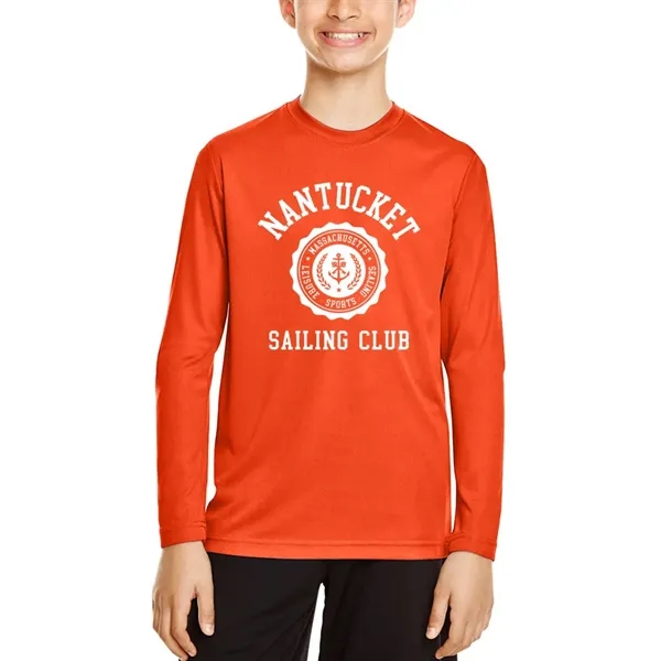 Youth performance tee with long sleeves.... from ASI 39552 BEL Promo