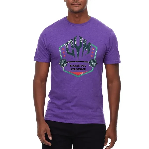 Unisex CVC T-Shirt made of 60/40 cotton/recycled polyester.... from ASI 39552 BEL Promo