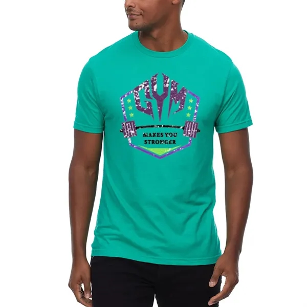 Unisex CVC T-Shirt made of 60/40 cotton/recycled polyester.... from ASI 39552 BEL Promo