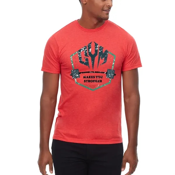 Unisex CVC T-Shirt made of 60/40 cotton/recycled polyester.... from ASI 39552 BEL Promo