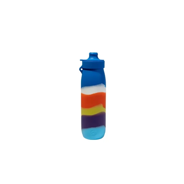30 oz Silicone SiliH2O Water Bottle - The first 100% silicone... from ASI 87306 Silipint, Inc.