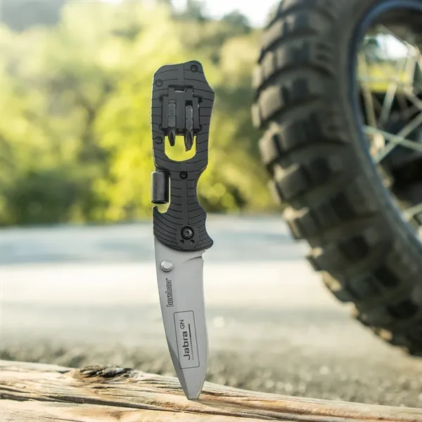 Pocket knife with a 4-piece bit set, the bit driver, 4... from ASI 46170 Compass Industries Inc