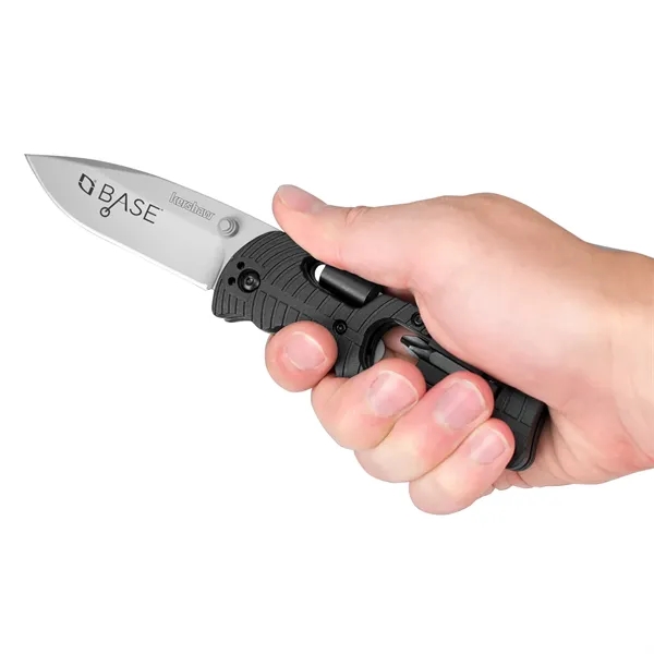 Pocket knife with a 4-piece bit set, the bit driver, 4... from ASI 46170 Compass Industries Inc