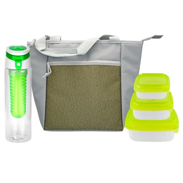 Speck Lunch & Bottle Tote Set... from ASI 30208 A P Specialties / AP Specialties