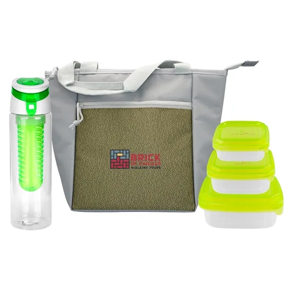 Speck Lunch & Bottle Tote Set... from ASI 30208 A P Specialties / AP Specialties